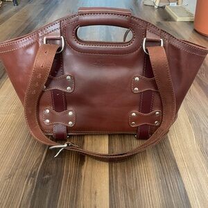 Brown Leather Handbag
